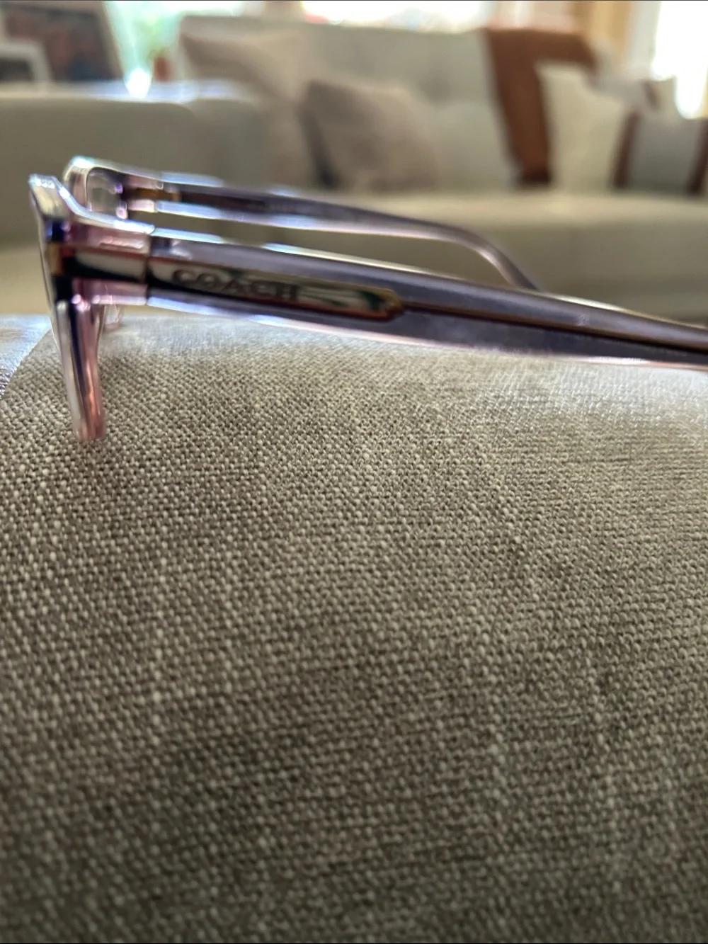 COACH Translucent Gradient Eye Glasses